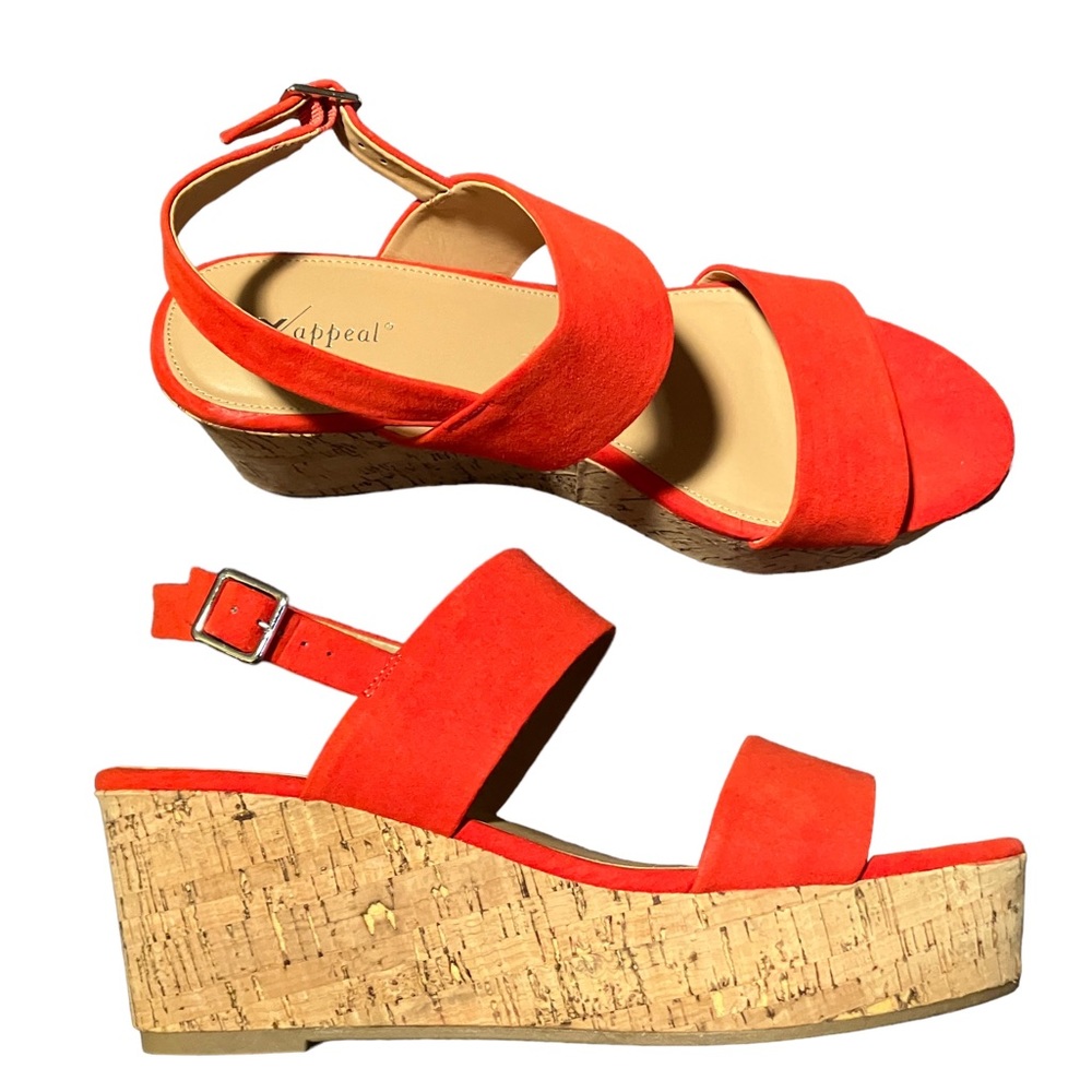 Size 11 M Xappeal Primrose Wedge Sandals